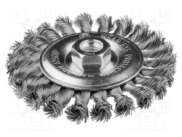 Tool accessories: wheel brush; steel; 115mm; Thread: M14