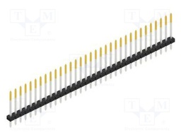 Connector: pin strips; pin header; male; PIN: 33; 2mm; THT; 1x33