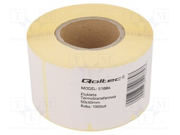 Label; white; Character colour: black; No.of labels: 1000pcs.