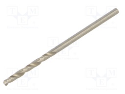 Drill bit; for metal; Ø: 2mm; high speed steel grounded HSS-G