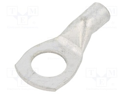 Tip: ring tube; M10; 10mm2; crimped; for cable; tinned; copper; 8AWG