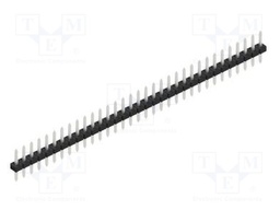 Connector: pin strips; pin header; male; PIN: 33; 2mm; THT; 1x33