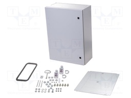 Enclosure: wall mounting; X: 500mm; Y: 700mm; Z: 250mm; AX; IP66; IK10