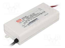 Power supply: switched-mode; LED; 60.2W; 50÷86VDC; 700mA; IP42