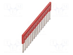 Bridge; PA; L: 30mm; ways: 16; W: 129.5mm; H: 30mm; Body: red
