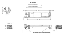 Power supply: switched-mode; for building in; 800W; 12VDC; 66.7A