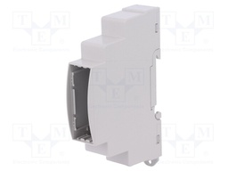 Enclosure: for DIN rail mounting; Y: 90mm; X: 18mm; Z: 53mm; ABS