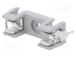 Fuse holder; cylindrical fuses; Mounting: on panel; 6.3x32mm