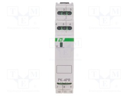 Relay: electromagnetic; Uswitch: max.250VAC; Ioper.max: 8A; IP20