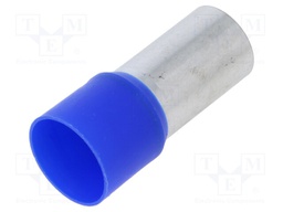 Tip: bootlace ferrule; insulated; copper; 120mm2; 27mm; tinned