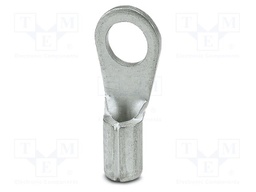 Non-insulated; Body: silver; Tip: ring
