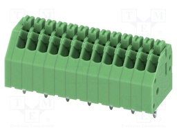 PCB terminal block, nominal current: 2 A, rated voltage (III
