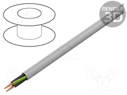 Wire; HELUCONTROL® JZ-520; 4G1mm2; unshielded; 300/500V; LSZH; Cu