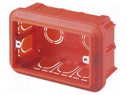Enclosure: junction box; X: 119mm; Y: 80mm; Z: 50.5mm; plastic; 24 SC