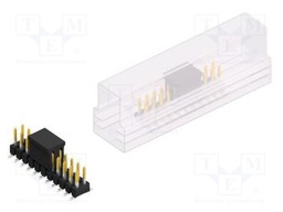Connector: pin strips; pin header; male; PIN: 22; 2.54mm; SMT; 2x11