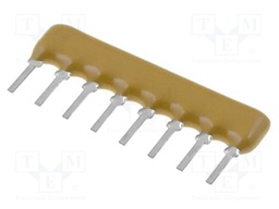 Resistor network: Y; 47kΩ; No.of resistors: 4; THT; 0.3W; ±2%; 100V