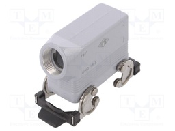 Enclosure: for HDC connectors; C-TYPE; size 77.27; IP69K; PG21