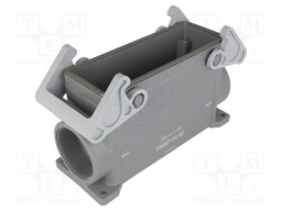 Enclosure: for HDC connectors; T-Type; size 104.27; IP65; M40