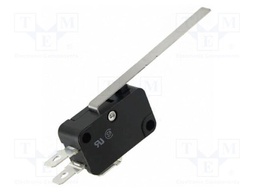 Microswitch SNAP ACTION; with lever; SPDT; 15A/250VAC; ON-(ON)