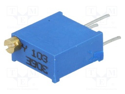 Potentiometer: mounting; multiturn; 10kΩ; 500mW; THT; ±10%; linear