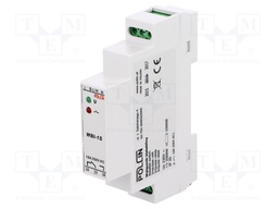 Relay: installation; bistable; SPDT; 230VAC; Mounting: DIN; 16A