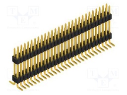 Connector: pin strips; pin header; male; PIN: 56; 1.27mm; SMT; 2x28