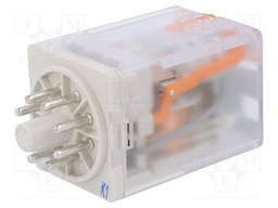 Relay: electromagnetic; DPDT; Ucoil: 110VAC; 10A; max.250VDC; 83g