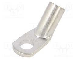 Tip: ring tube; M12; 95mm2; crimped; for cable; angled 45°; tinned