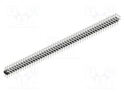 Connector: pin strips; pin header; male; PIN: 98; 2mm; THT; 2x49