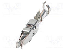 Female contact, is inserted into the plug after crimping the