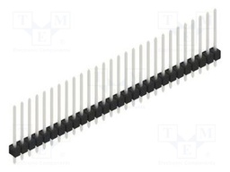 Connector: pin strips; pin header; male; PIN: 28; 2.54mm; THT; 1x28