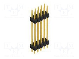 Connector: pin strips; pin header; male; PIN: 10; 2.54mm; THT; 2x5