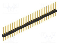 Connector: pin strips; pin header; male; PIN: 30; 2.54mm; THT; 1x30