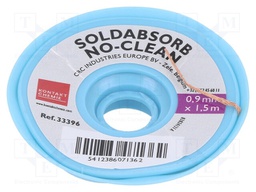 Tape: desoldering; W: 0.9mm; L: 1.5m