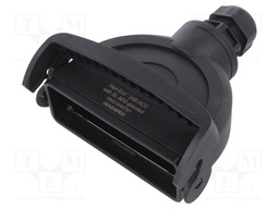 Enclosure: for rectangular connectors; Han Eco B; size 24B; M32