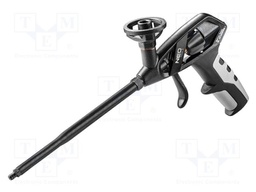 Foam mounting gun; aluminium; Features: adjustable pressure