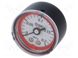 Manometer; R 1/8"; outside; Working pressure: 0÷2bar; Ø: 42.5mm