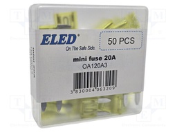 Fuse: fuse; 20A; 32VDC; automotive; 11.1mm