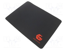 Mouse pad; black; 250x350x3mm