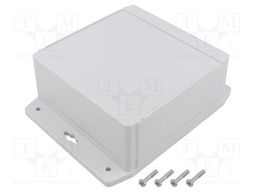 Enclosure: multipurpose; X: 140mm; Y: 141mm; Z: 62mm; 1555F; grey
