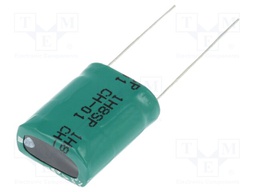 Capacitor: electrolytic; supercapacitor; 1.5F; 5.4VDC; ESR: 120mΩ