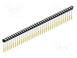 Connector: pin strips; pin header; male; PIN: 36; 2.54mm; THT; 1x36