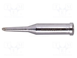 Soldering Tip, Hoof/60° Bevel, 1.5 x 16 mm, Soldering Station