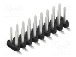 Connector: pin strips; pin header; male; PIN: 18; 2mm; SMT; 2x9; 100V