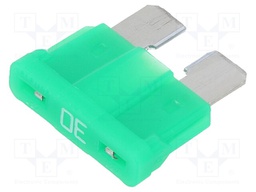 Fuse: fuse; 30A; 32VDC; push-in; automotive; 19mm; tin alloy; tinned