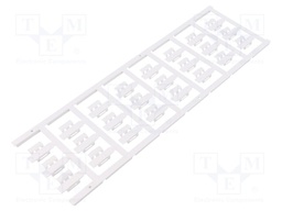 Markers for cables and wires; snap fastener