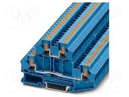 Splice terminal: rail; PTV; PA; L: 56mm; ways: 2; terminals: 4