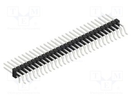 Connector: pin strips; pin header; male; PIN: 58; 2.54mm; SMT,THT