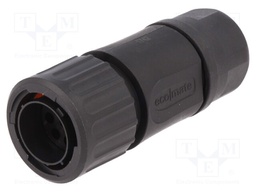 Connector: circular; Series: eco|mate Aquarius; plug; male; PIN: 8