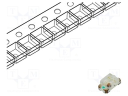 LED; SMD; 1608; RGB; 1.6x0.8x0.6mm; 120°; 1.7÷2.3/2.7÷3.3/2.7÷3.3V